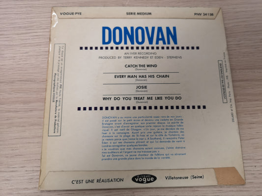 Donovan "Catch The Wind" Orig France 1965 M-/EX (7" EP)