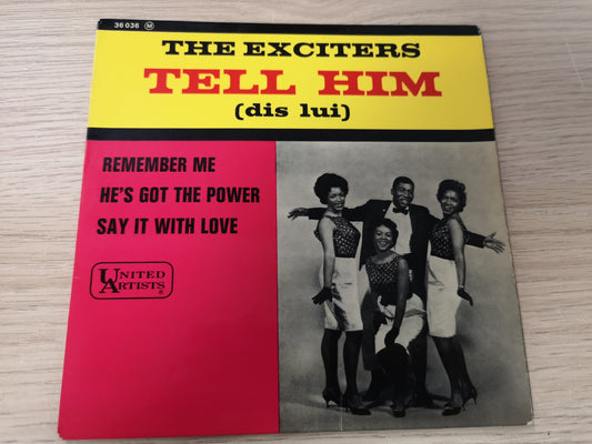 Exciters "Tell Him" Orig France 1963 M-/EX (7" EP)