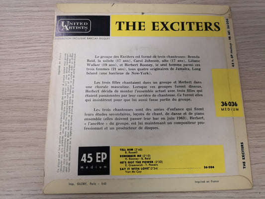 Exciters "Tell Him" Orig France 1963 M-/EX (7" EP)