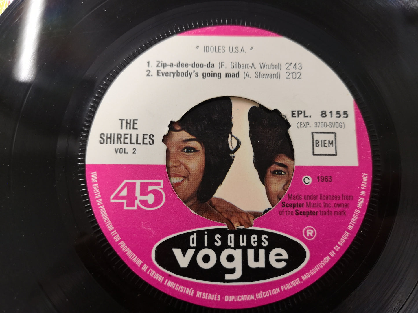 Shirelles "You Satisfy My Soul" Orig France 1963 M-/EX (7" EP)