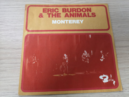 Eric Burdon & The Animals "Monterey" Orig France 1967 M-/M- (7" Single)