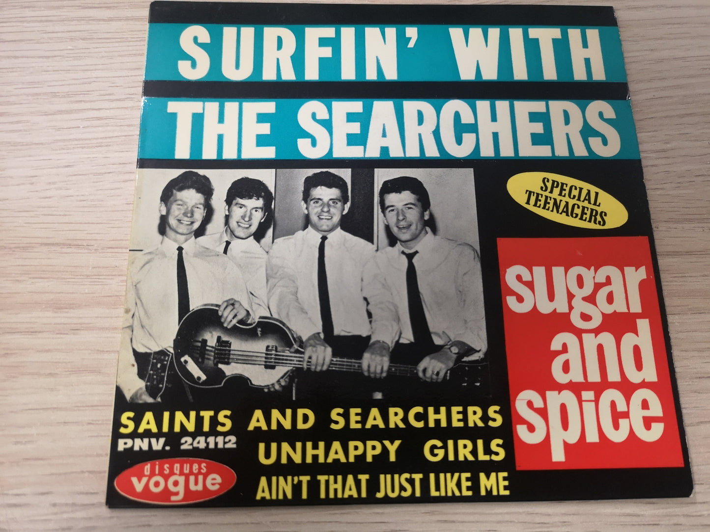 Searchers "Sugar and Spice" Orig France 1964 M-/VG++ (7" EP)