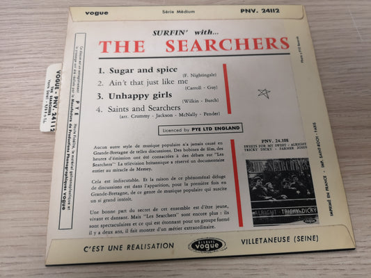 Searchers "Sugar and Spice" Orig France 1964 M-/VG++ (7" EP)