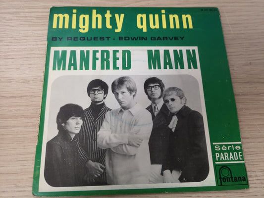 Manfred Mann "Mighty Quinn" Orig France 1968 EX/EX (7" Single)