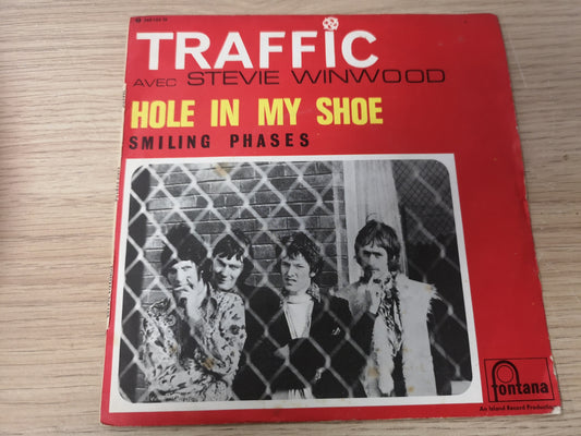 Traffic "Hole In My Shoe" Orig France 1967 EX/EX (7" Single)