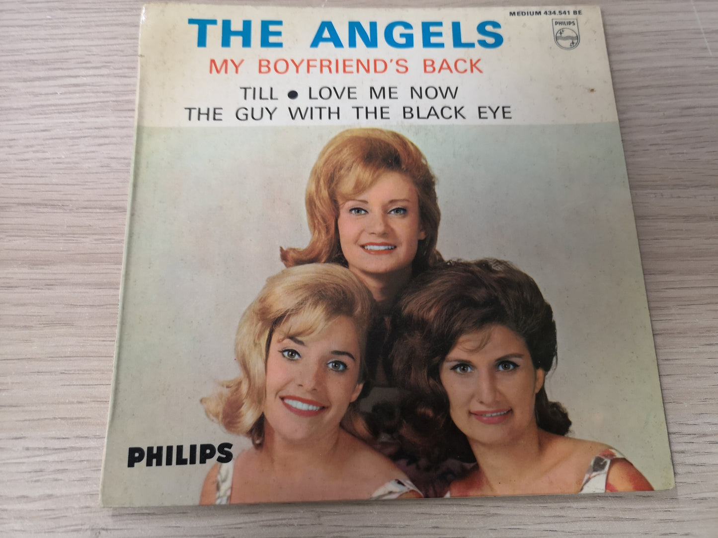 Angels "My Boyfriend's Back" Orig France 1963 VG++/EX (7" EP)