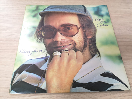 Elton John "Rock Of The Westies" Orig Holland 1975 EX/M- (w/ Inner Sleeve & Lyrics Insert)