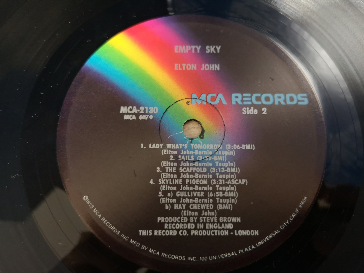 Elton John "Empty Sky" RE US 1975 EX/M-