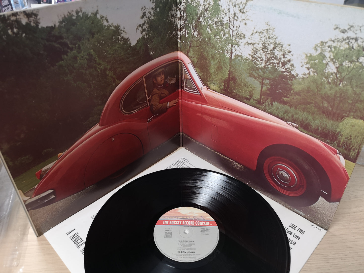 Elton John "A Single Man" Orig France 1978 M-/M-