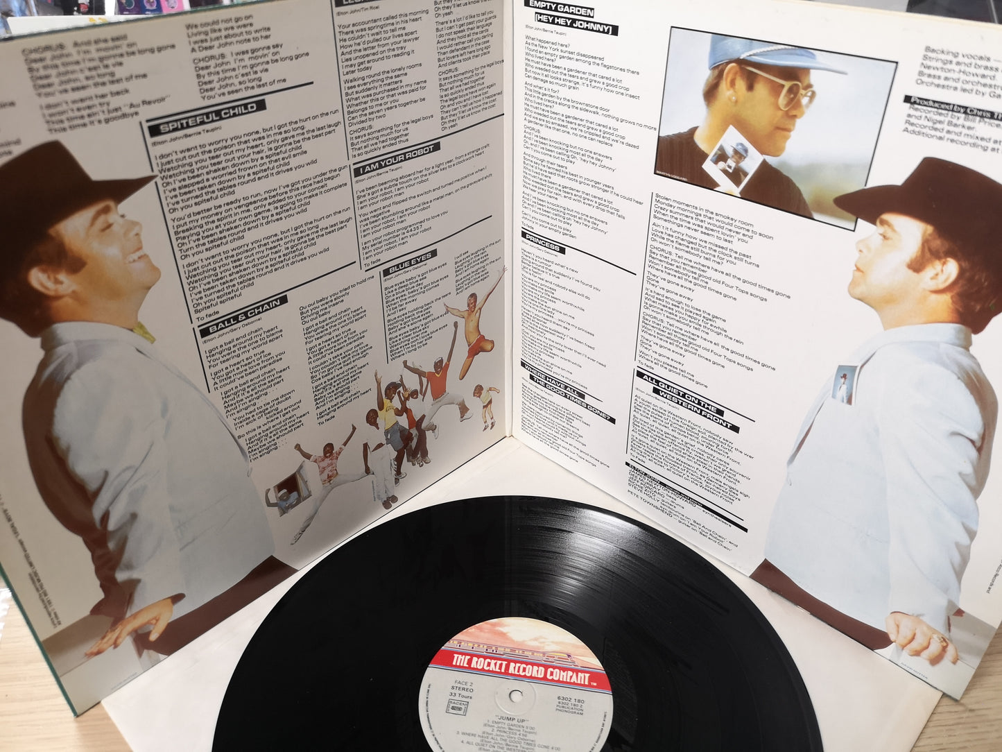 Elton John "Jump Up!" Orig France 1982 M-/M-