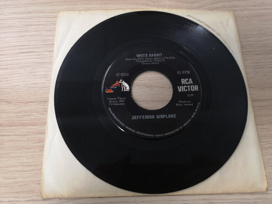 Jefferson Airplane "White Rabbit" Orig US 1967 M- (7" Single)