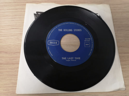 Rolling Stones "The Last Time" Orig Belgium 1965 EX (7" Single - No Cover)