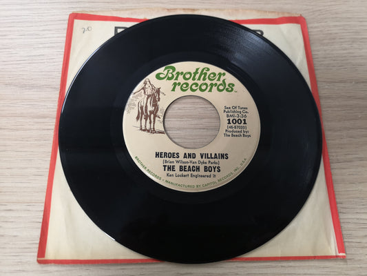 Beach Boys "Heroes and Villains" Orig US 1967 EX (7" Single)