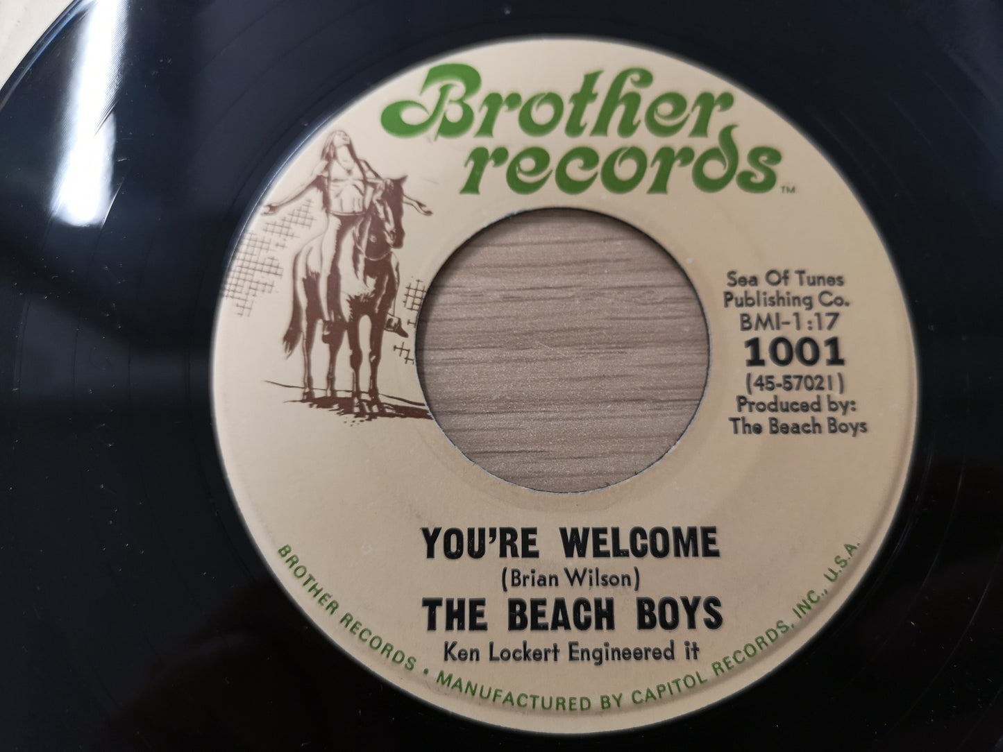 Beach Boys "Heroes and Villains" Orig US 1967 EX (7" Single)