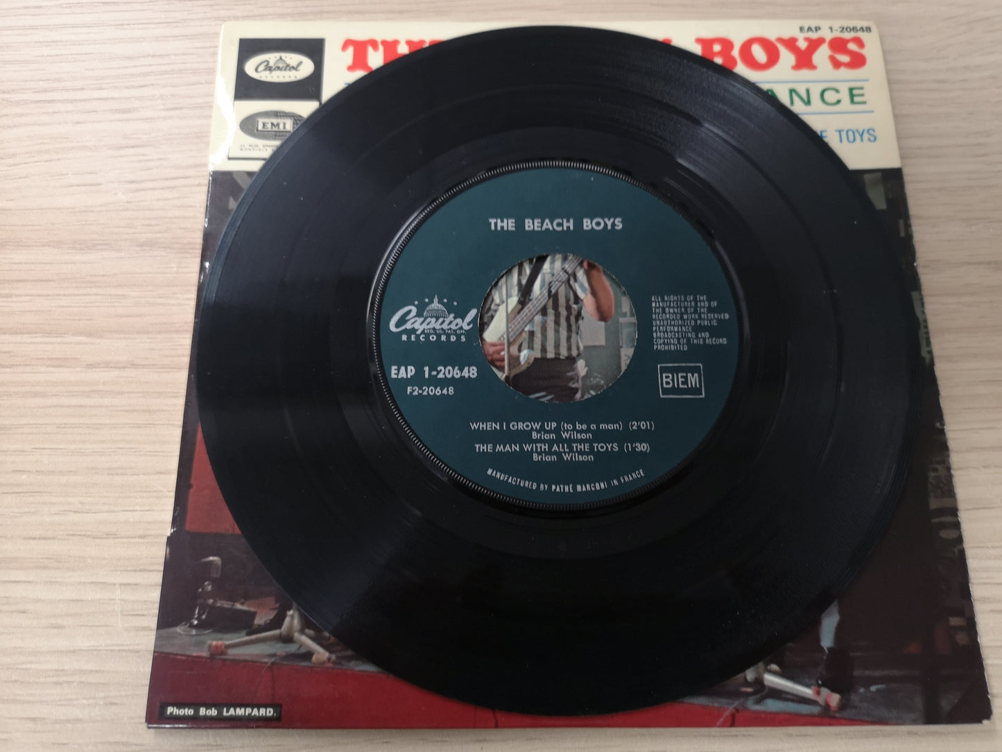 Beach Boys "Dance, Dance, Dance" Orig France 1964 M-/EX (7" EP)