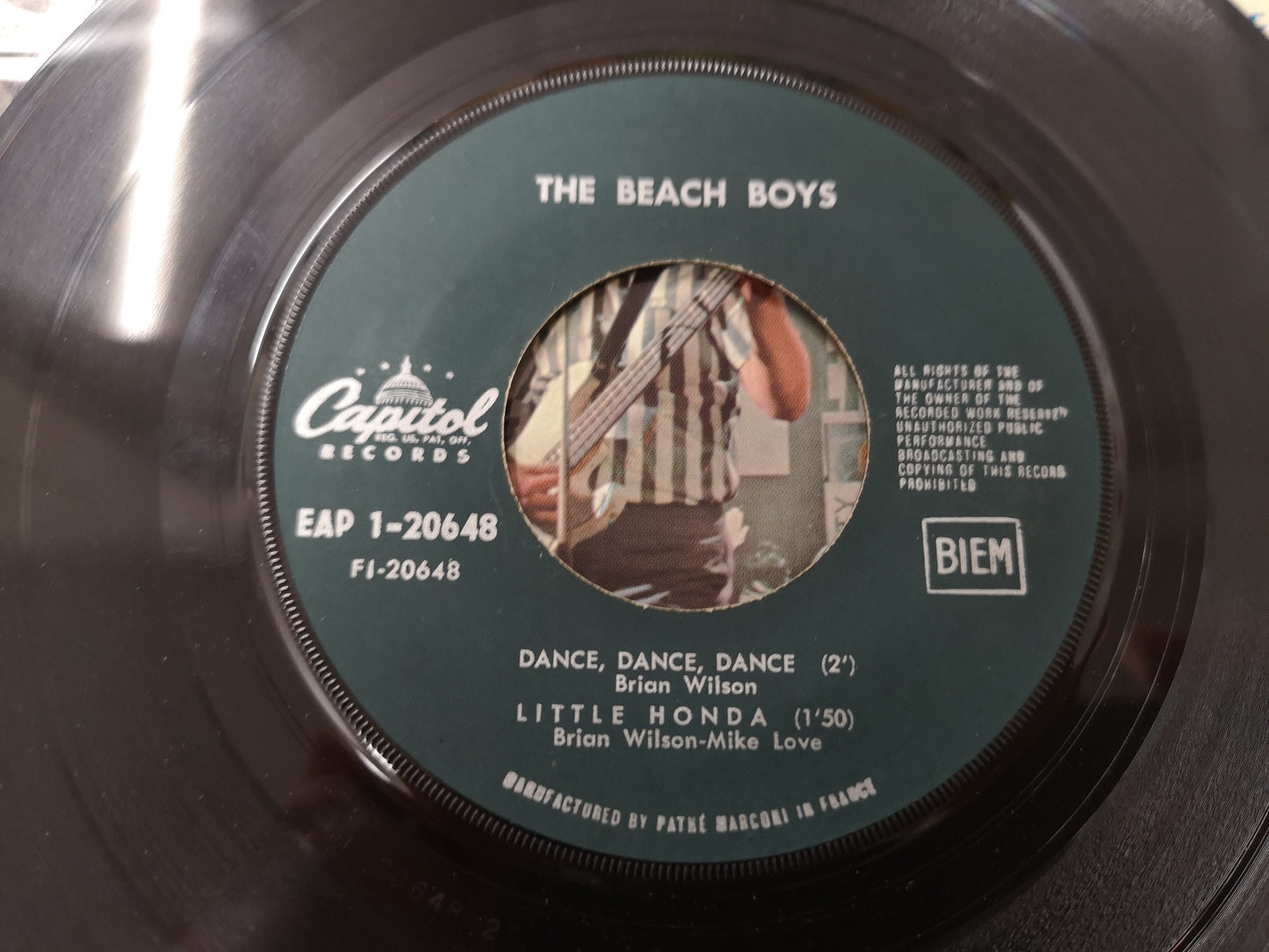 Beach Boys "Dance, Dance, Dance" Orig France 1964 M-/EX (7" EP)