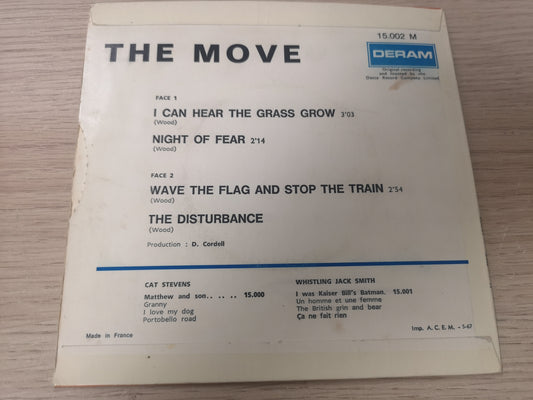Move "I Can Hear The Grass Grow" Orig France 1967 EX/EX (7" EP)