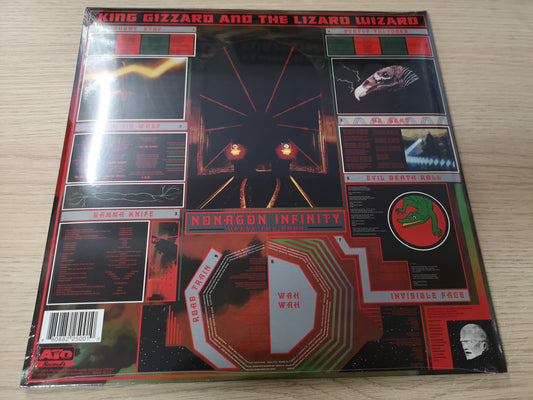 King Gizzard and the Lizard Wizard "Nonagon Infinity" Black/Green Vinyl SEALED