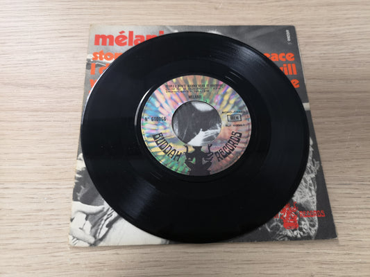 Melanie "Stop! I Don't Wanna Hear it Anymore" Orig France 1970 M-/M- (7" Single)