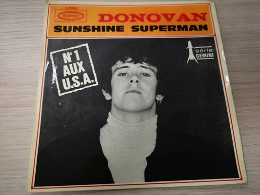 Donovan "Sunshine Superman" Orig France 1966 VG+/EX (7" Single)