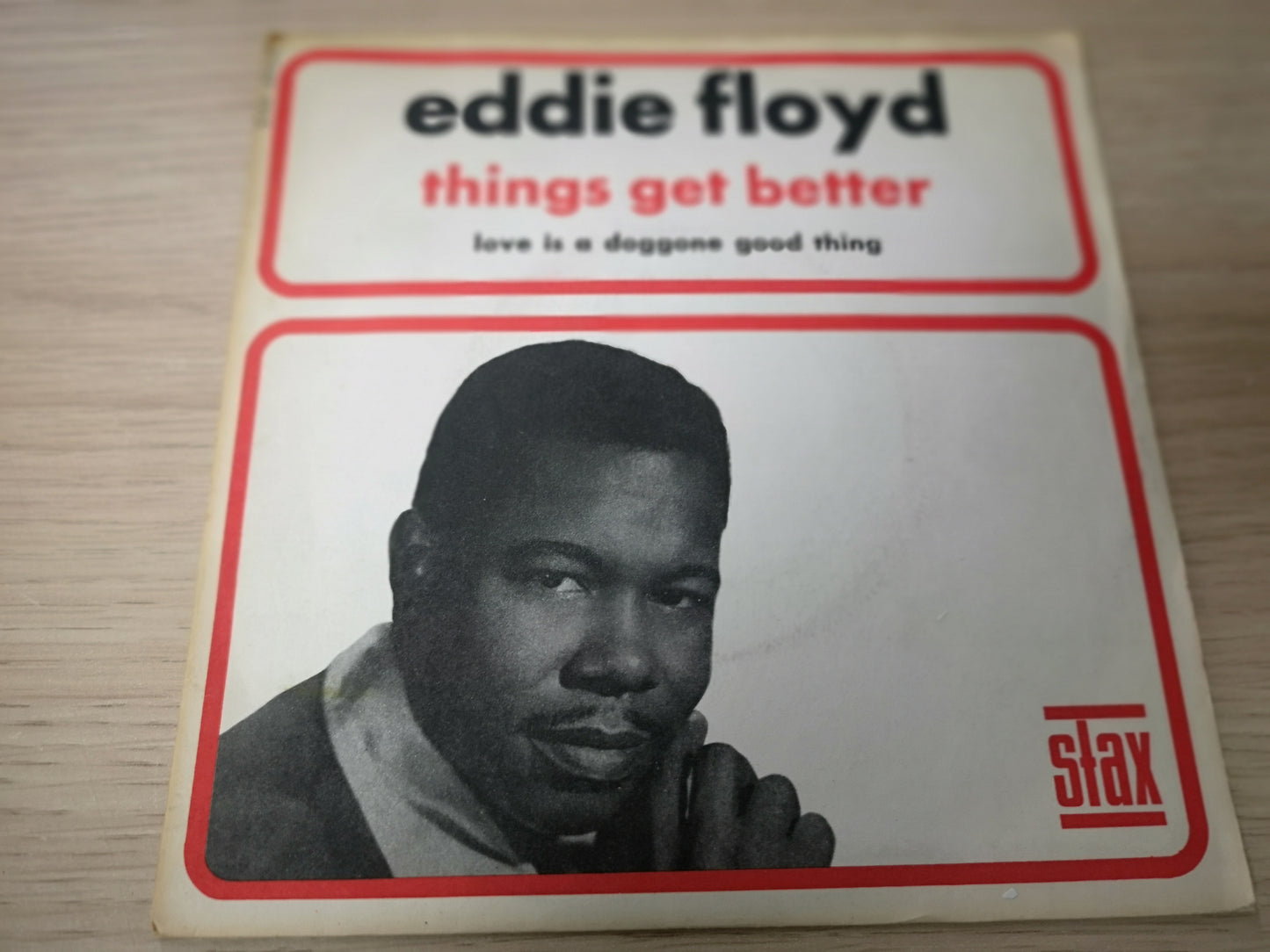 Eddie Floyd "Things Get Better" Orig France 1967 EX/EX (7" Single)