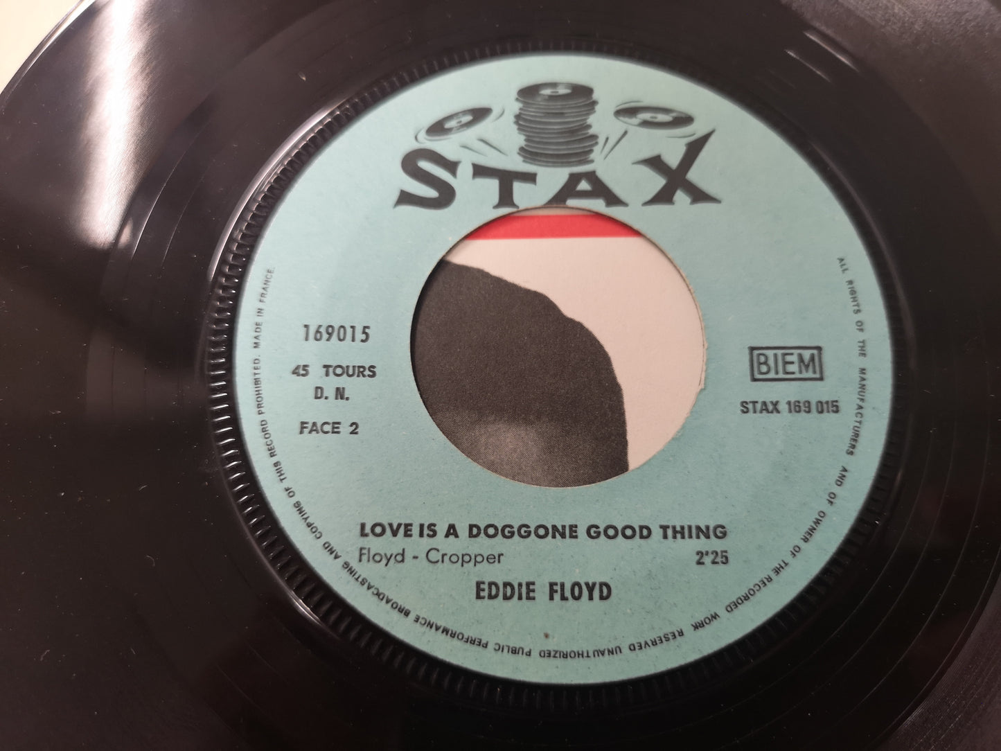 Eddie Floyd "Things Get Better" Orig France 1967 EX/EX (7" Single)