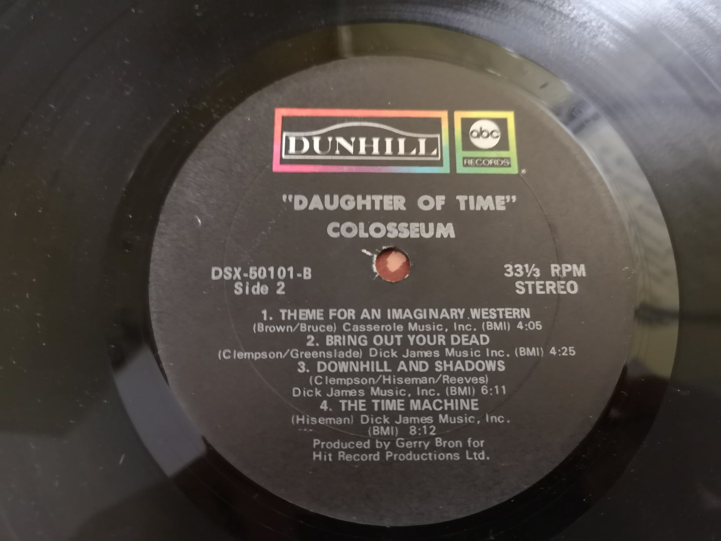 Colosseum "Daughter of Time" Orig US 1970 M-/EX