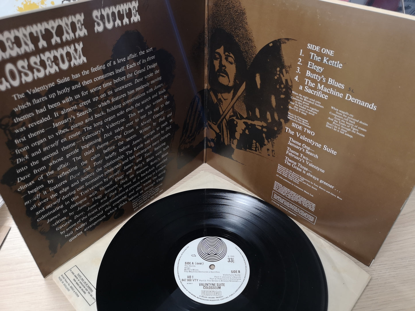 Colosseum "Valentyne Suite" Orig UK 1969 EX/EX