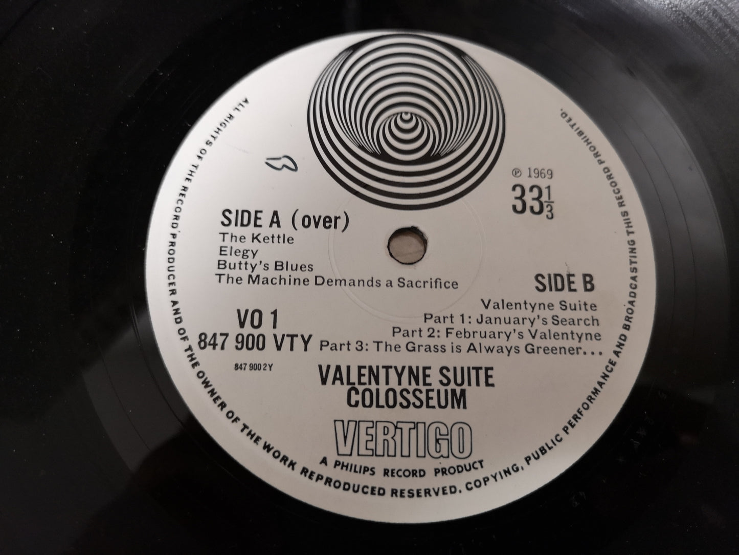 Colosseum "Valentyne Suite" Orig UK 1969 EX/EX