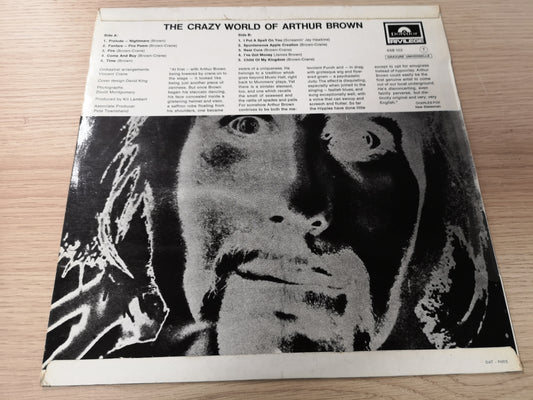 The Crazy World of Arthur Brown "Revisited" Orig France 1968 EX/VG+