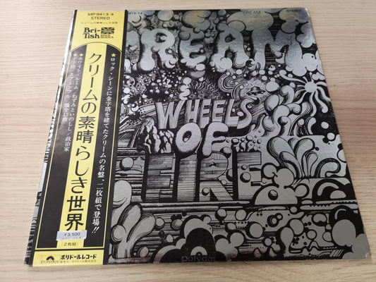 Cream "Wheels of Fire" RE Japan EX/M- ('72 Reissue of 1968 Lp)