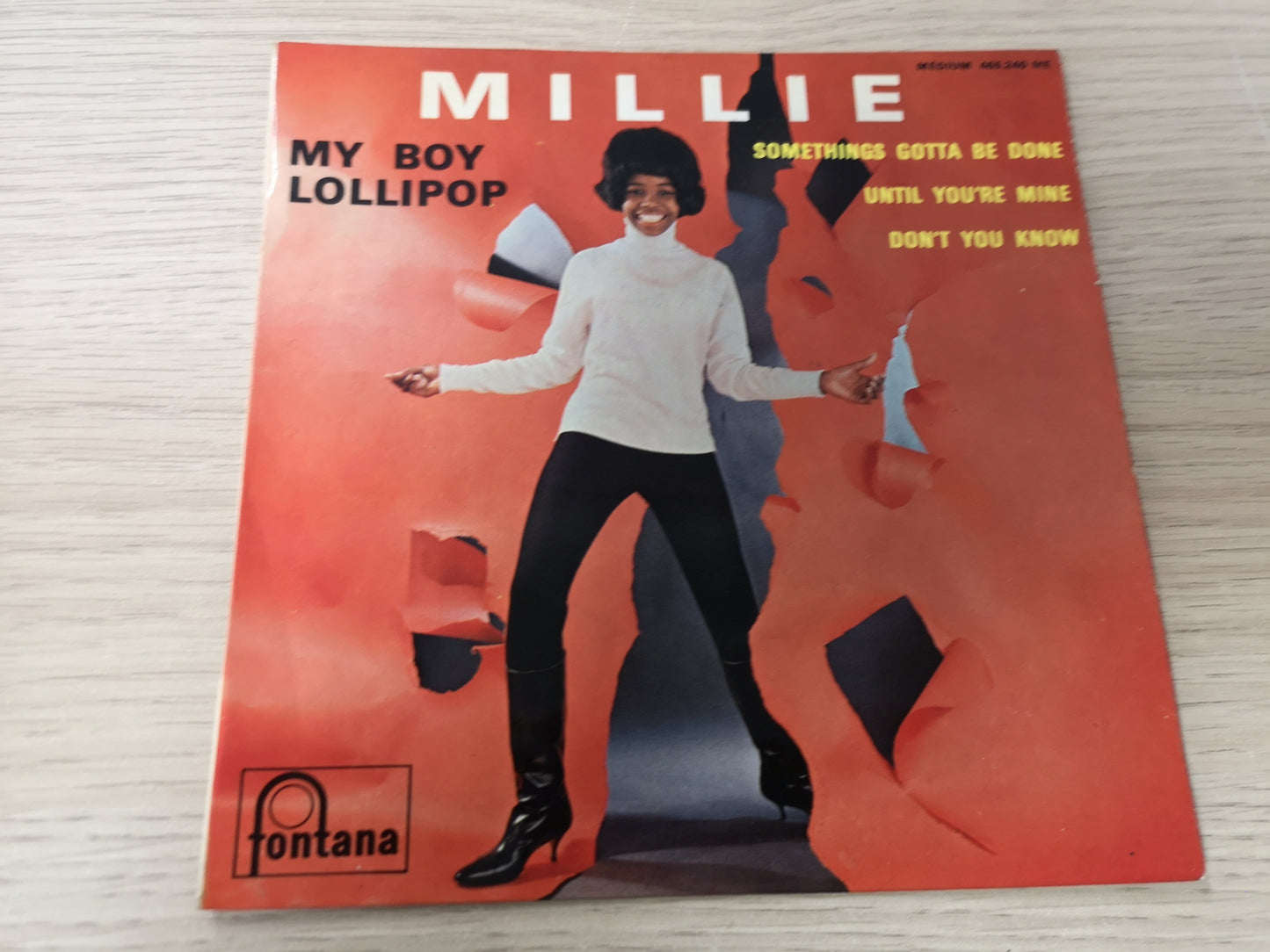 Millie "My Boy Lollipop" Orig France 1964 VG++/VG+ (7" EP)