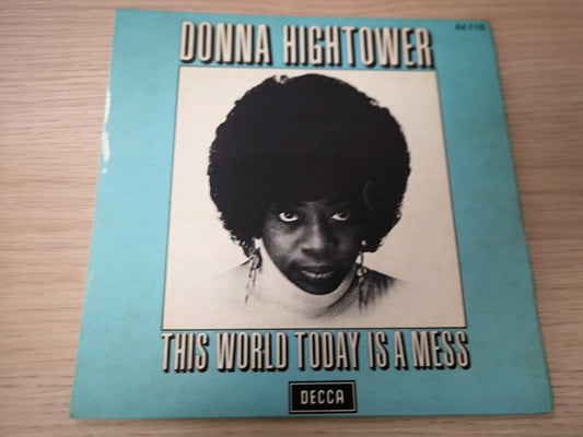 Donna Hightower "This World Is a Mess" Orig France 1972 EX/VG++