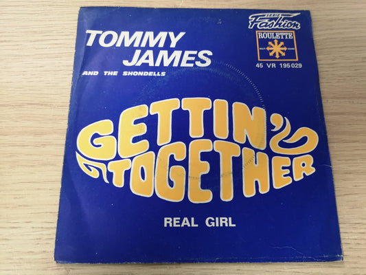 Tommy James and The Shondells "Gettin' Together" Orig France 1967 Vg+/Ex (7" Single)