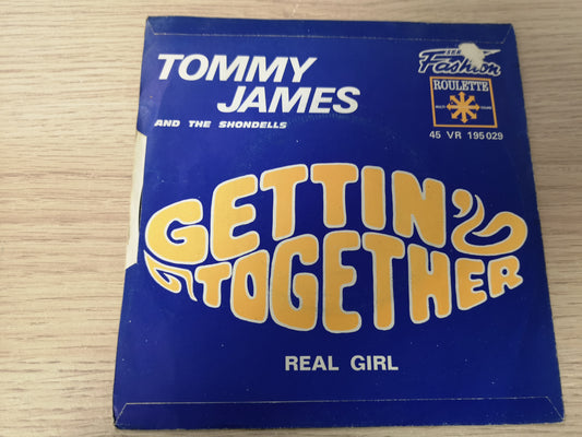 Tommy James and The Shondells "Gettin' Together" Orig France 1967 Vg+/Ex (7" Single)