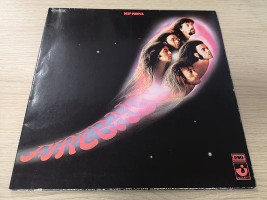 Deep Purple "Fireball" RE Germany 1977 VG++/M- (w/ Insert)