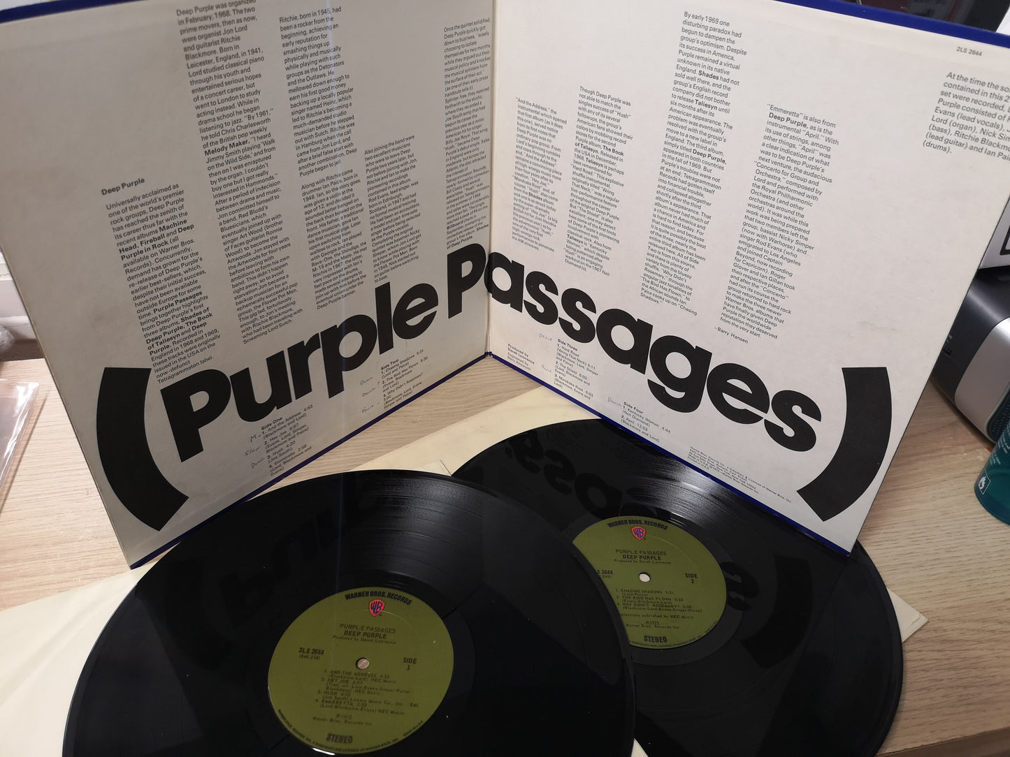 Deep Purple "Purple Passages" Orig US 1972 Double VG++/M (Comp. of DP Mk.I)