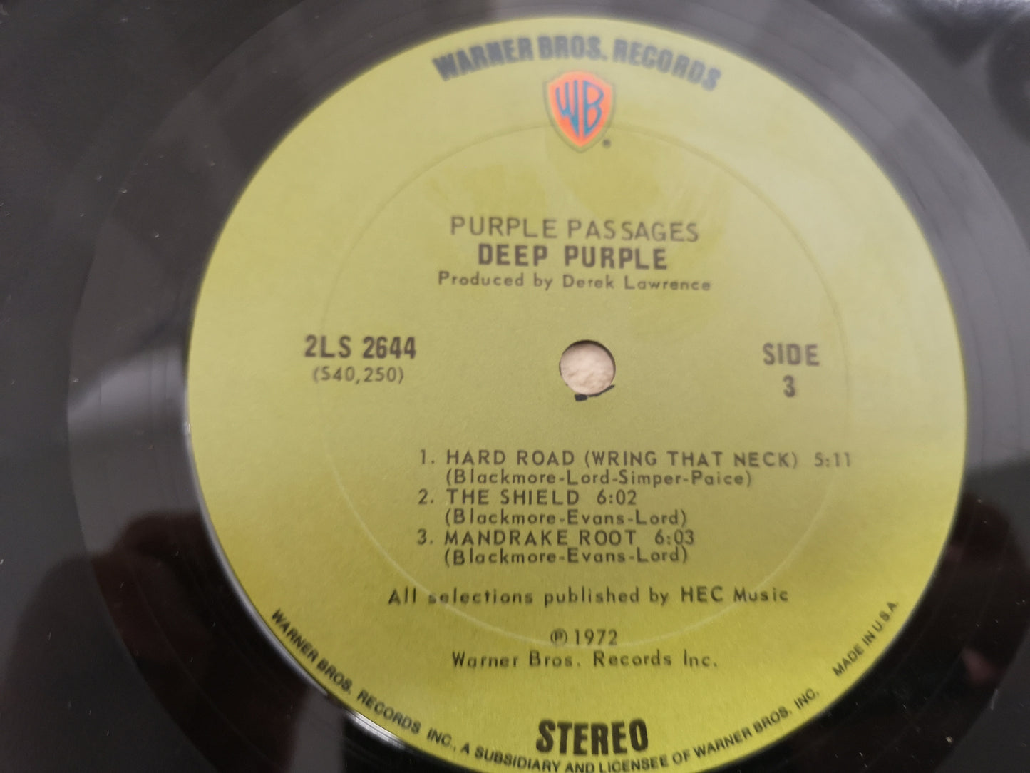 Deep Purple "Purple Passages" Orig US 1972 Double VG++/M (Comp. of DP Mk.I)