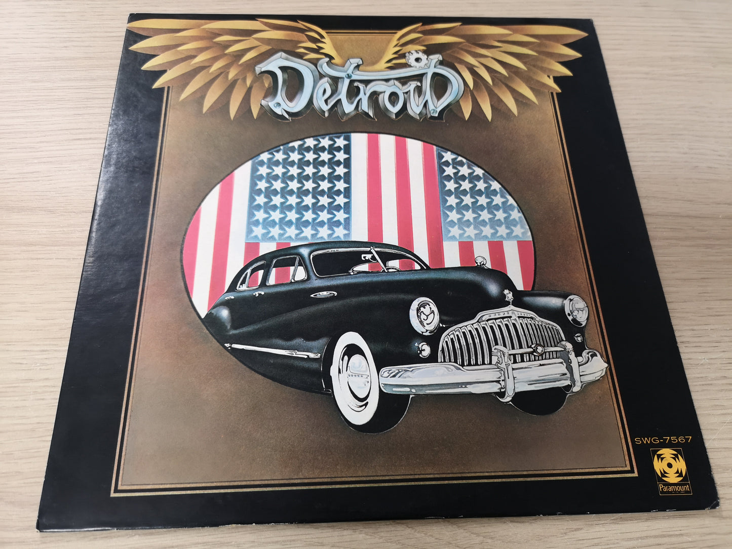 Detroit "With Mitch Ryder" Orig Japan 1972 EX/EX (w/ Insert)