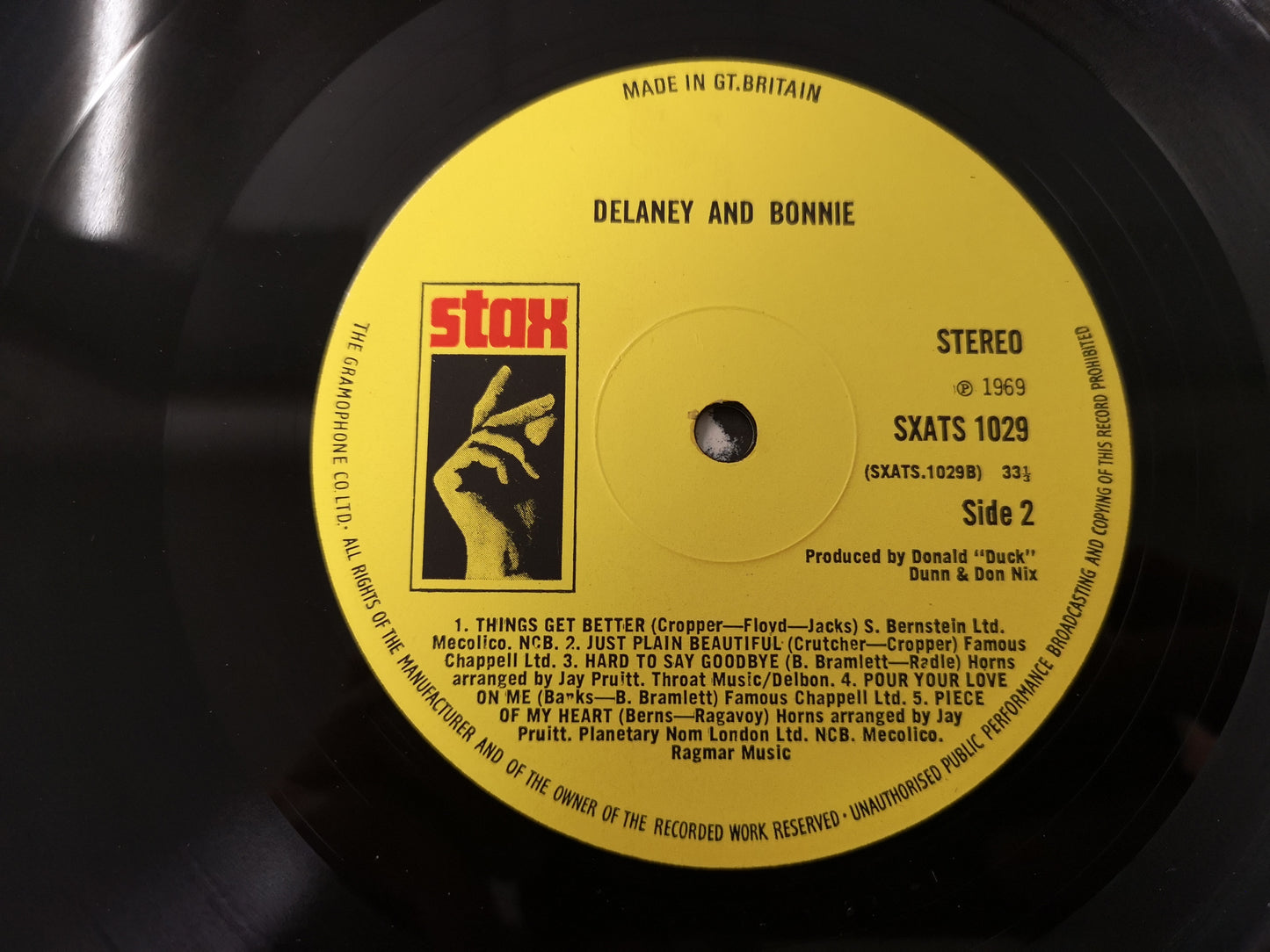 Delaney & Bonnie "Home" Orig UK 1969 EX/EX