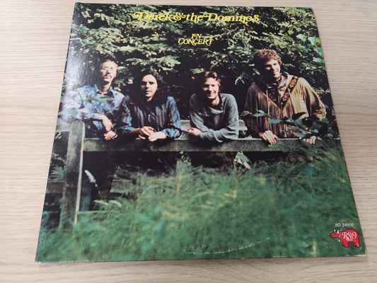 Derek & The Dominos "In Concert" Orig US 1973 Double EX/EX (Eric Clapton)