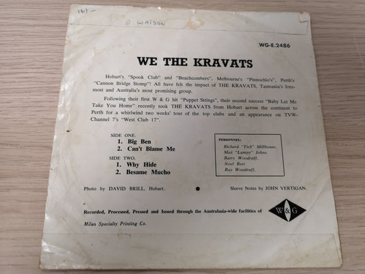 Kravats "We The Kravats" Orig Australia 1965 VG-/VG (7" EP)