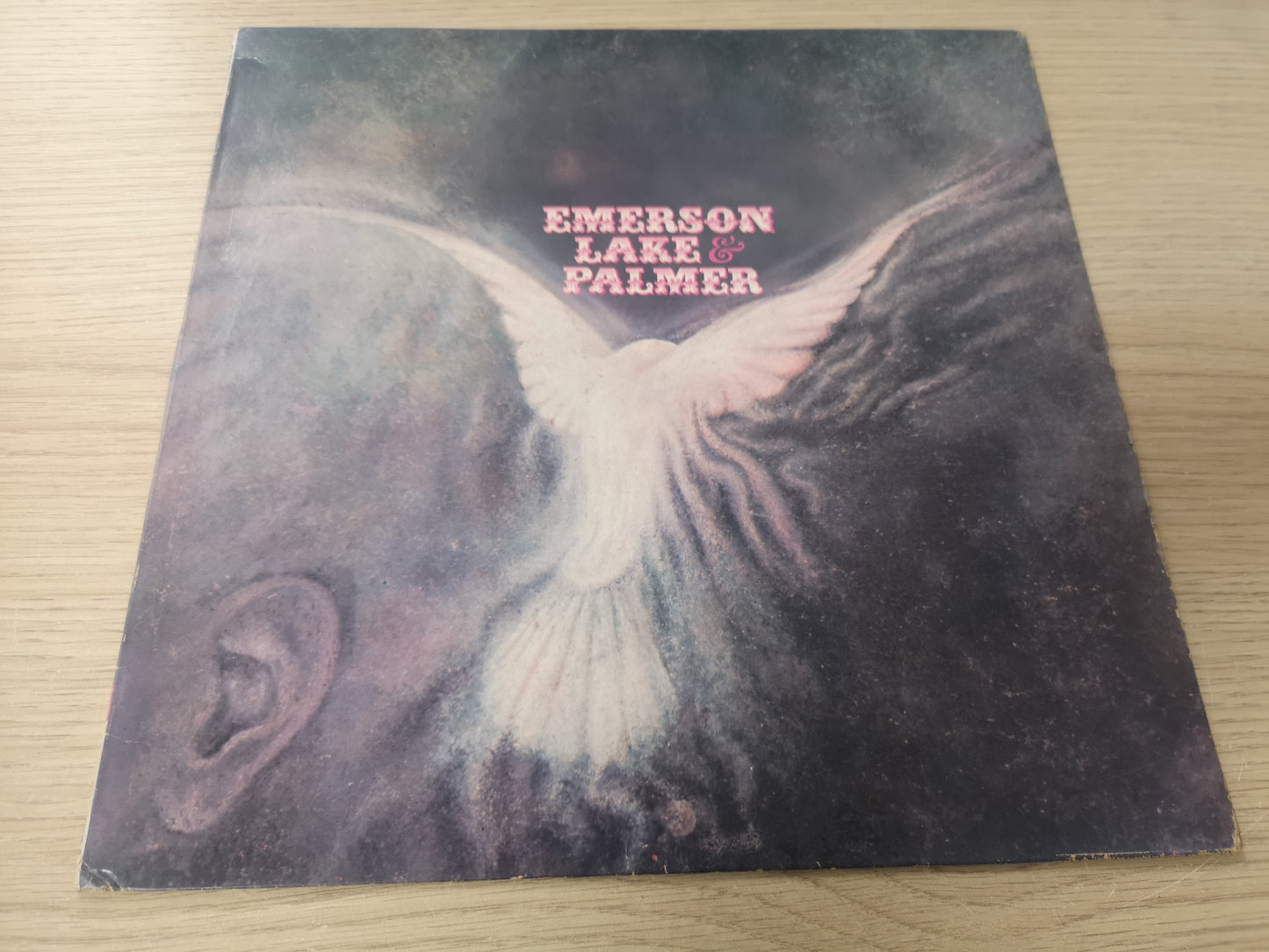 Emerson Lake & Palmer "S/T" Orig Japan 1970 VG++/M- (Insert)