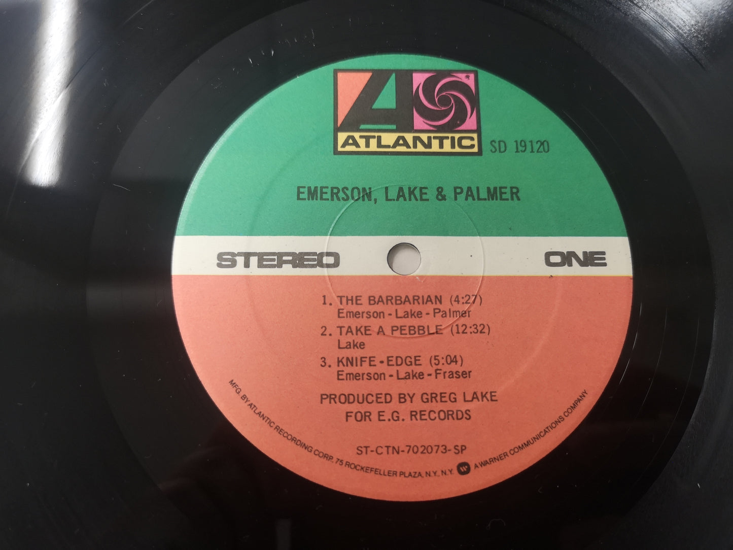 Emerson Lake & Palmer "S/T" RE US 1977 EX/M-