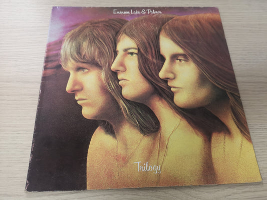 Emerson Lake & Palmer "Trilogy" RE France 1973 VG+/EX (2nd Press)