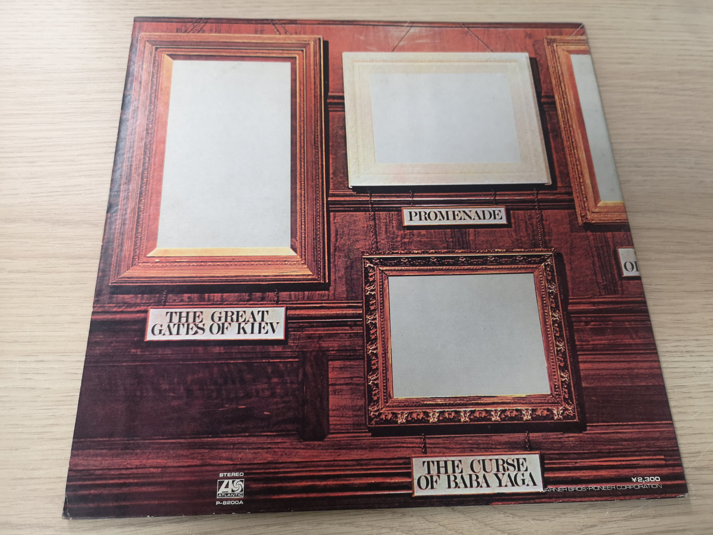 Emerson Lake & Palmer "Pictures At An Exhibition" Orig Japan 1972 EX/VG++