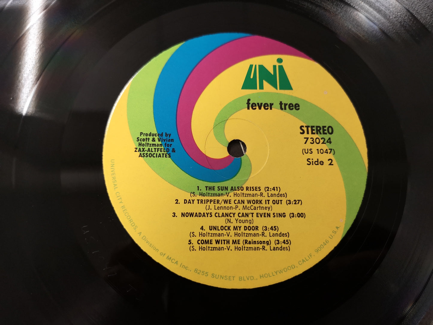 Fever Tree "S/T" Orig US 1968 M-/M- (w/ Black Inner)