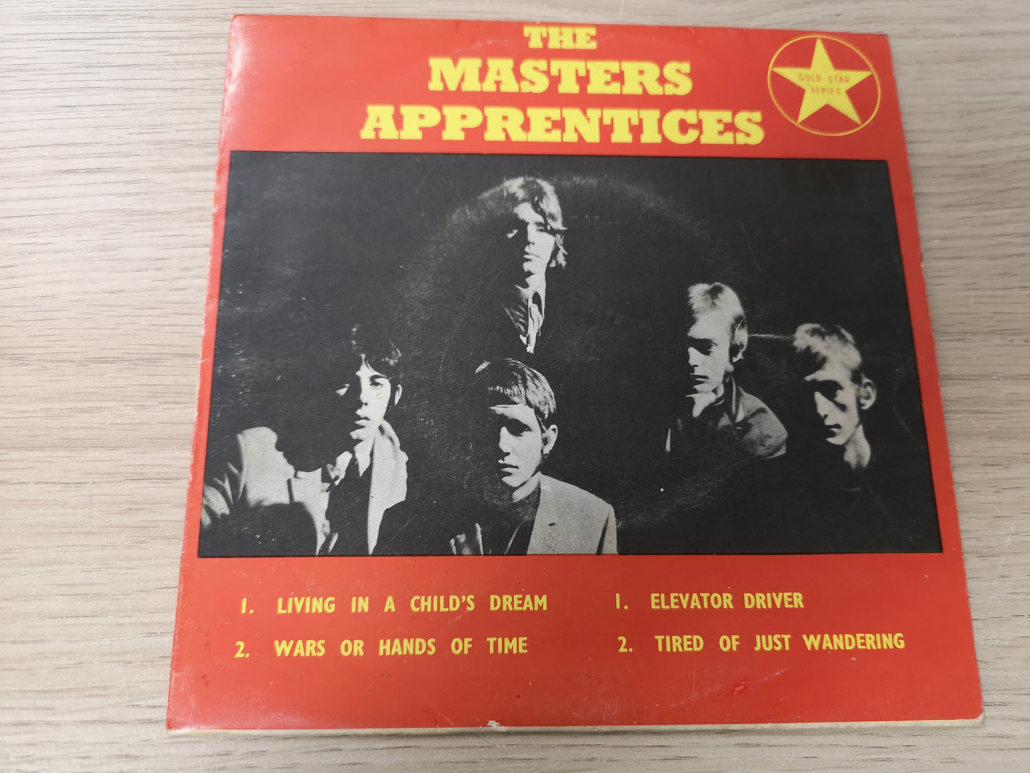 Master's Apprentices "Wars Or Hands Of Time" Orig Australia 1968 EX/M- (7" EP)