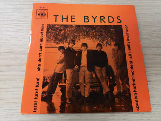 Byrds "Turn! Turn! Turn!" Orig Portugal 1966 M-/M- (7" EP)
