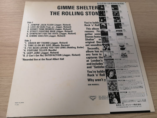 Rolling Stones "Gimme Shelter" RE Japan 1978 M-/M-